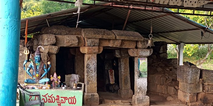 Old Shiva Temple near Rampa Waterfall